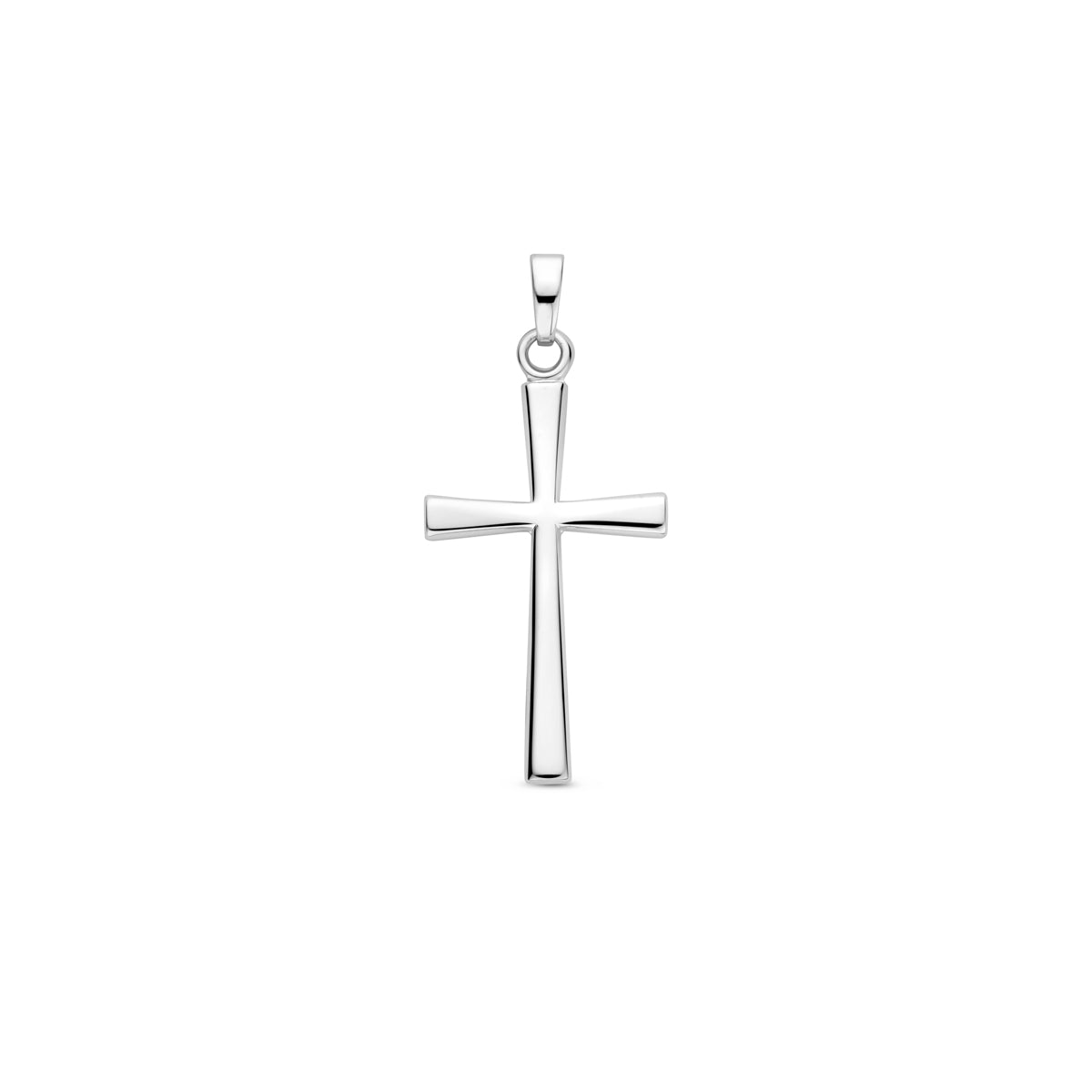 vDam Hanger Kruis 26 Mm Zilver Gerhodineerd 1340445