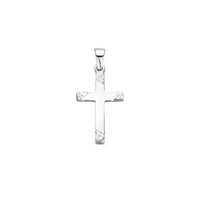 vDam Hanger Kruis Gehamerd 20 Mm Zilver Gerhodineerd 1340466