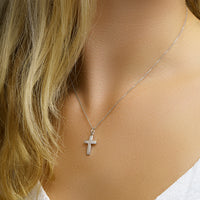 vDam Hanger Kruis Zilver Gerhodineerd 1332210