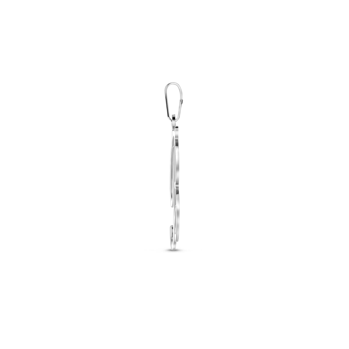 vDam Hanger Letter Zilver Gerhodineerd 1338962