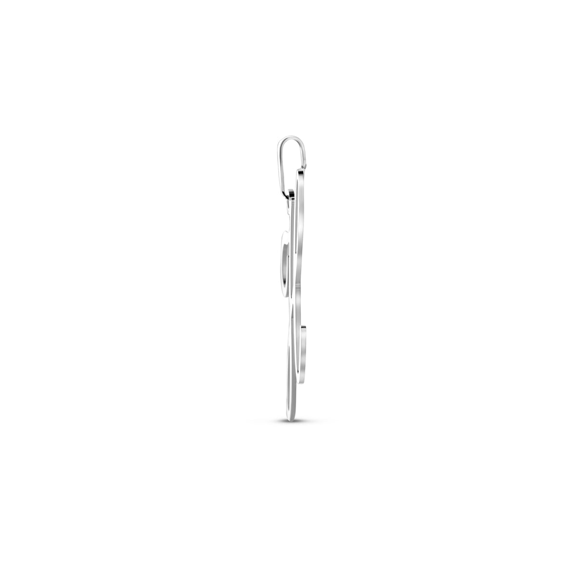 vDam Hanger Letter Zilver Gerhodineerd 1338968