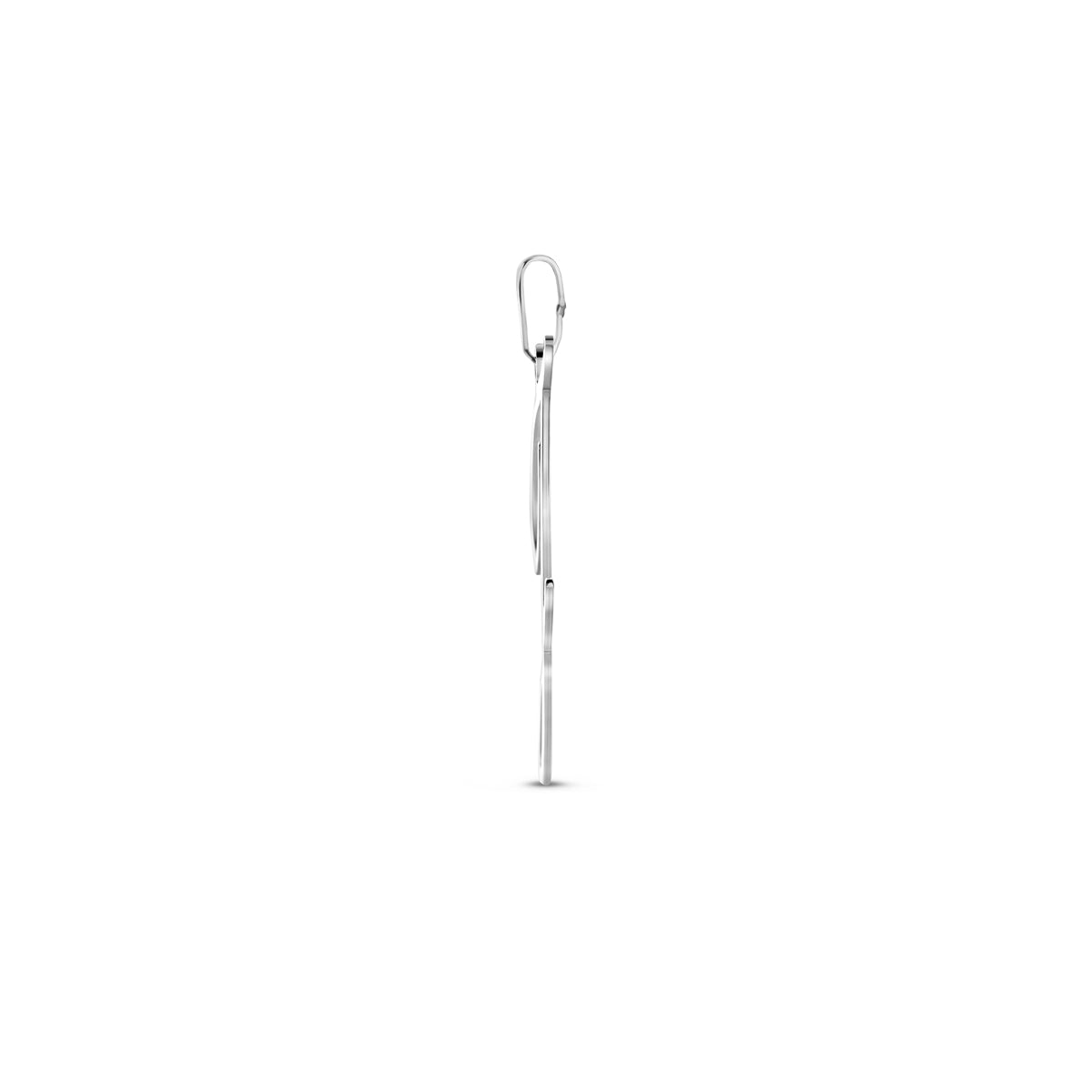 vDam Hanger Letter Zilver Gerhodineerd 1338970