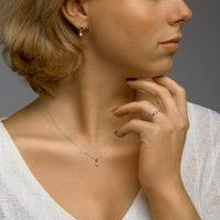 vDam Hanger Parel Zilver Gerhodineerd 1333336