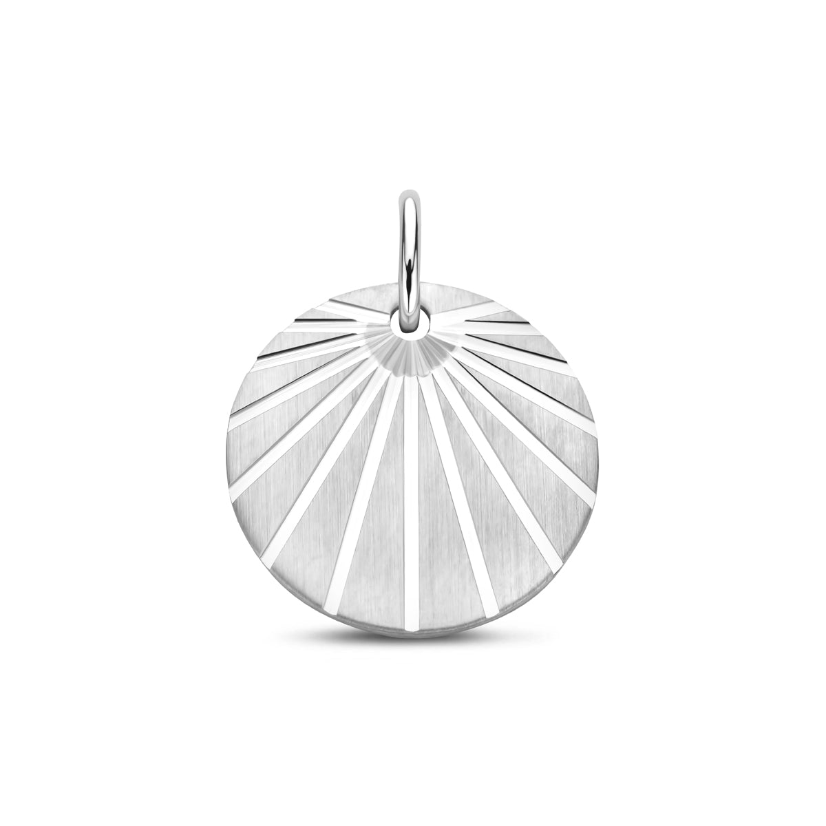 vDam Hanger Poli/mat Gediamanteerd 17 Mm Zilver Gerhodineerd 1341983