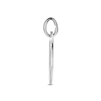 vDam Hanger Poli/mat Gediamanteerd 17 Mm Zilver Gerhodineerd 1341983