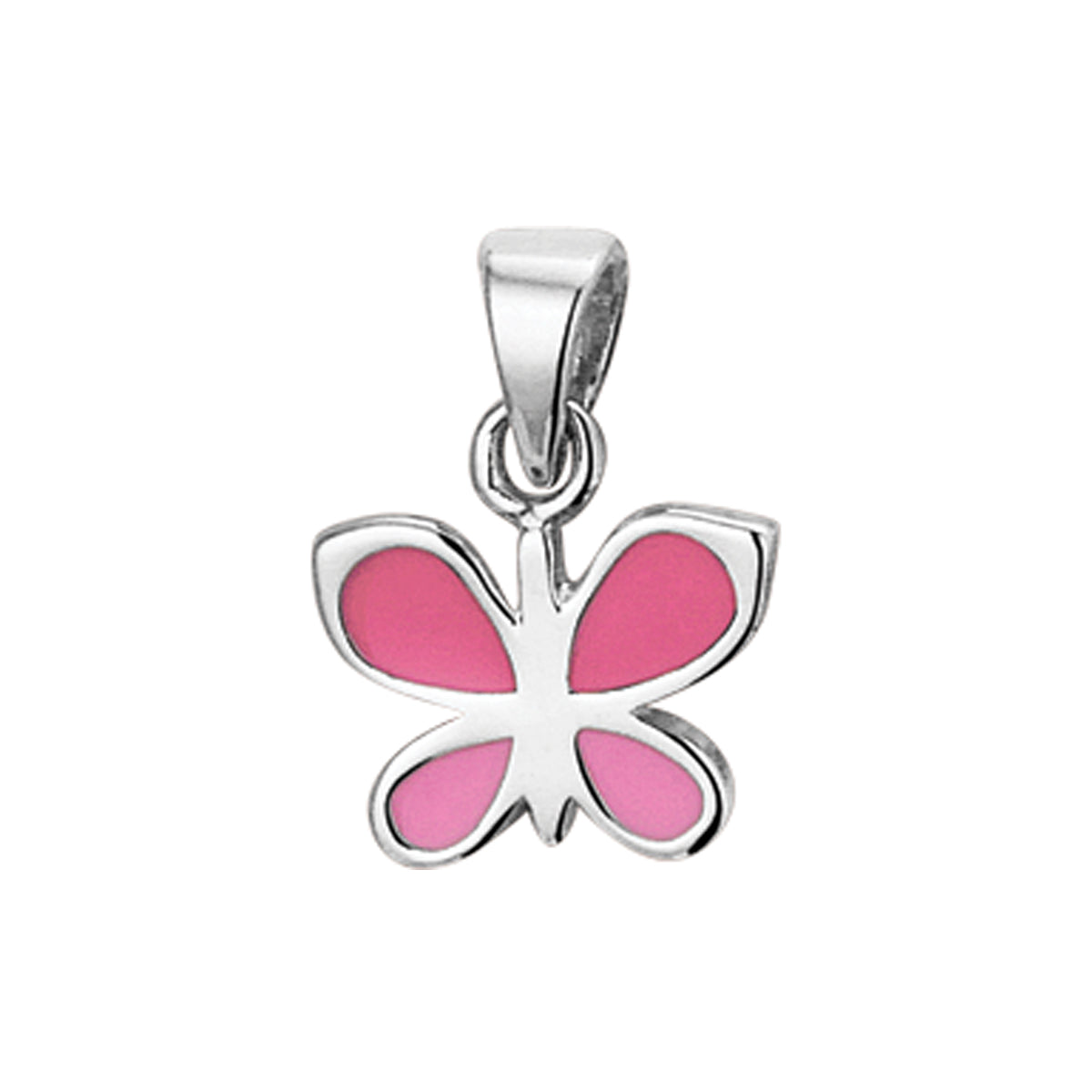 vDam Hanger Vlinder Zilver Gerhodineerd 1325886