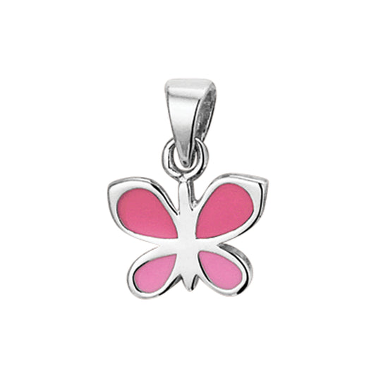 vDam Hanger Vlinder Zilver Gerhodineerd 1325886