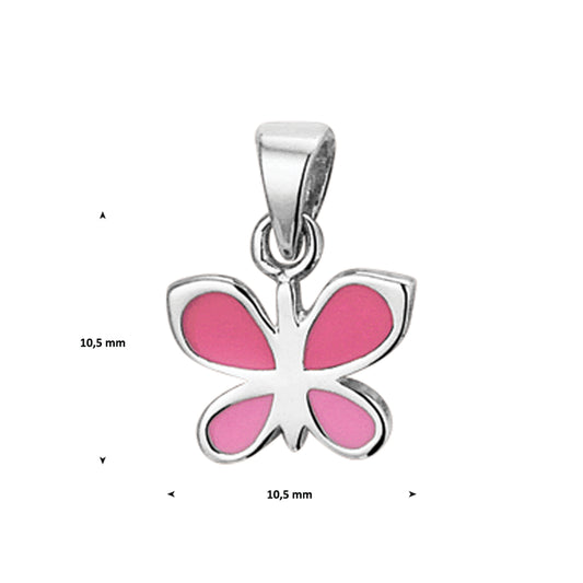 vDam Hanger Vlinder Zilver Gerhodineerd 1325886