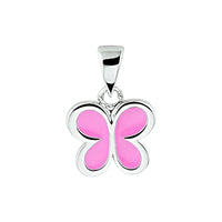 vDam Hanger Vlinder Zilver Gerhodineerd 1329218