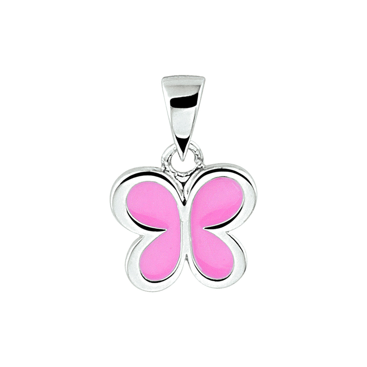 vDam Hanger Vlinder Zilver Gerhodineerd 1329218