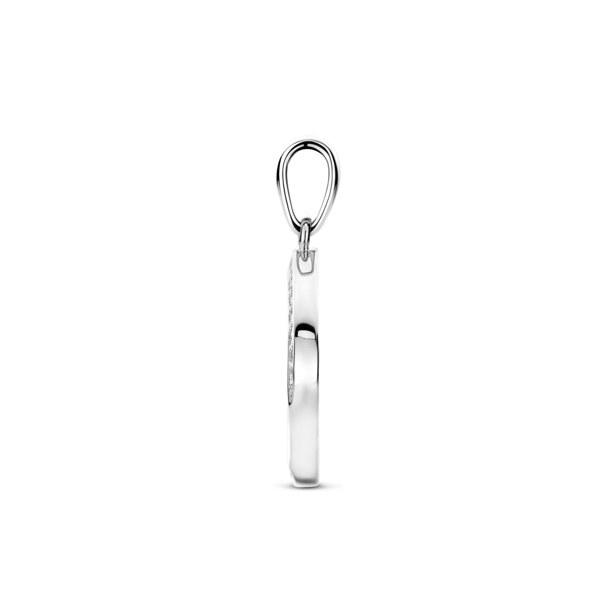 vDam Hanger Zirkonia 23 Mm Zilver Gerhodineerd 1341906