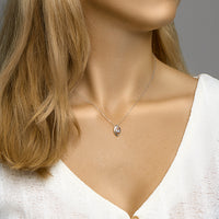 vDam Hanger Zirkonia Poli/mat Zilver Gerhodineerd 1332891