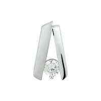 vDam Hanger Zirkonia Poli/mat Zilver Gerhodineerd 1332905