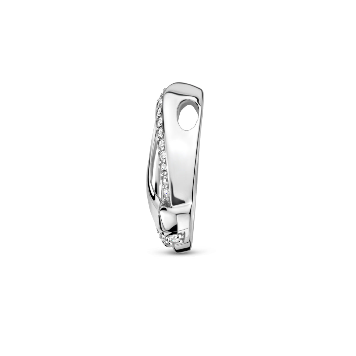 vDam Hanger Zirkonia Zilver Gerhodineerd 1335413