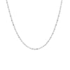 vDam Ketting 1,5 Mm 40 + 4 Cm Zilver Gerhodineerd 1333304