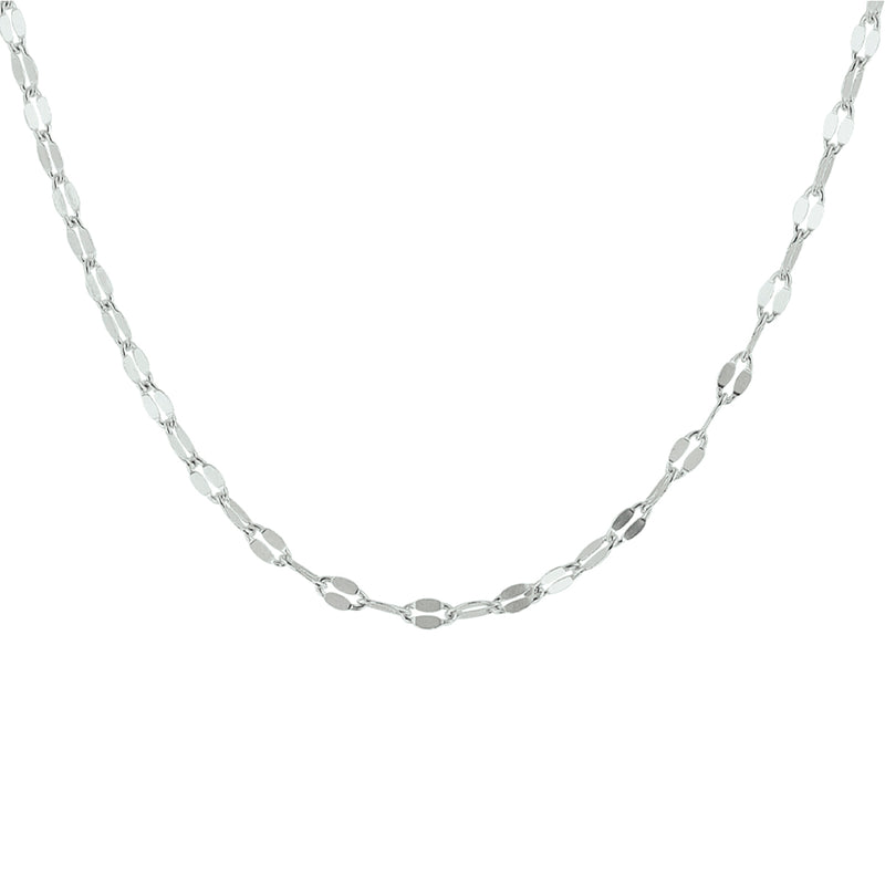 vDam Ketting 2,2 Mm Zilver Gerhodineerd 1328635