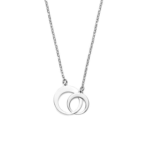 vDam Ketting 40 + 4 Cm Zilver Gerhodineerd 1341659