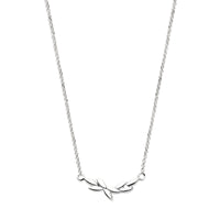 vDam Ketting 40 + 5 Cm Zilver Gerhodineerd 1339112