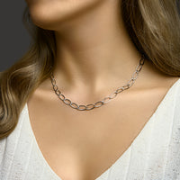 vDam Ketting 7,2 Mm 45cm Cm Zilver Gerhodineerd 1332616  45cm