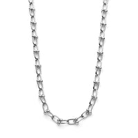vDam Ketting 9,0 Mm 45 Cm Zilver Gerhodineerd 1338616