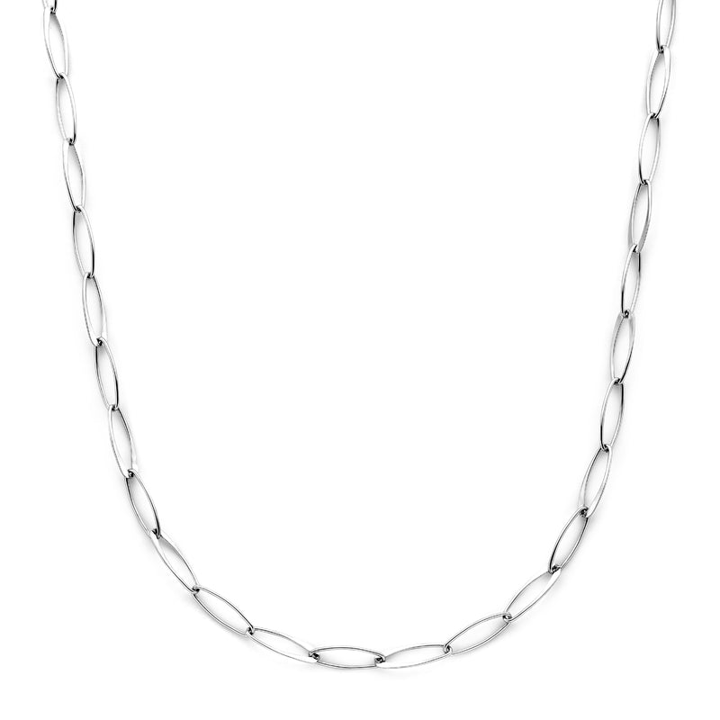vDam Ketting Anker 6 Mm 45 Cm Zilver Gerhodineerd 1341779