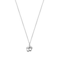 vDam Ketting Baby Voetjes 41 - 43 - 45 Cm Zilver Gerhodineerd 1339904