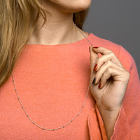 vDam Ketting Bolletjes 2,5 Mm 80cm Cm Zilver Gerhodineerd 1332810  80cm