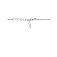 vDam Ketting Buisjes 1,3 Mm 40cm + 4 Cm Zilver Gerhodineerd 1333545  40cm