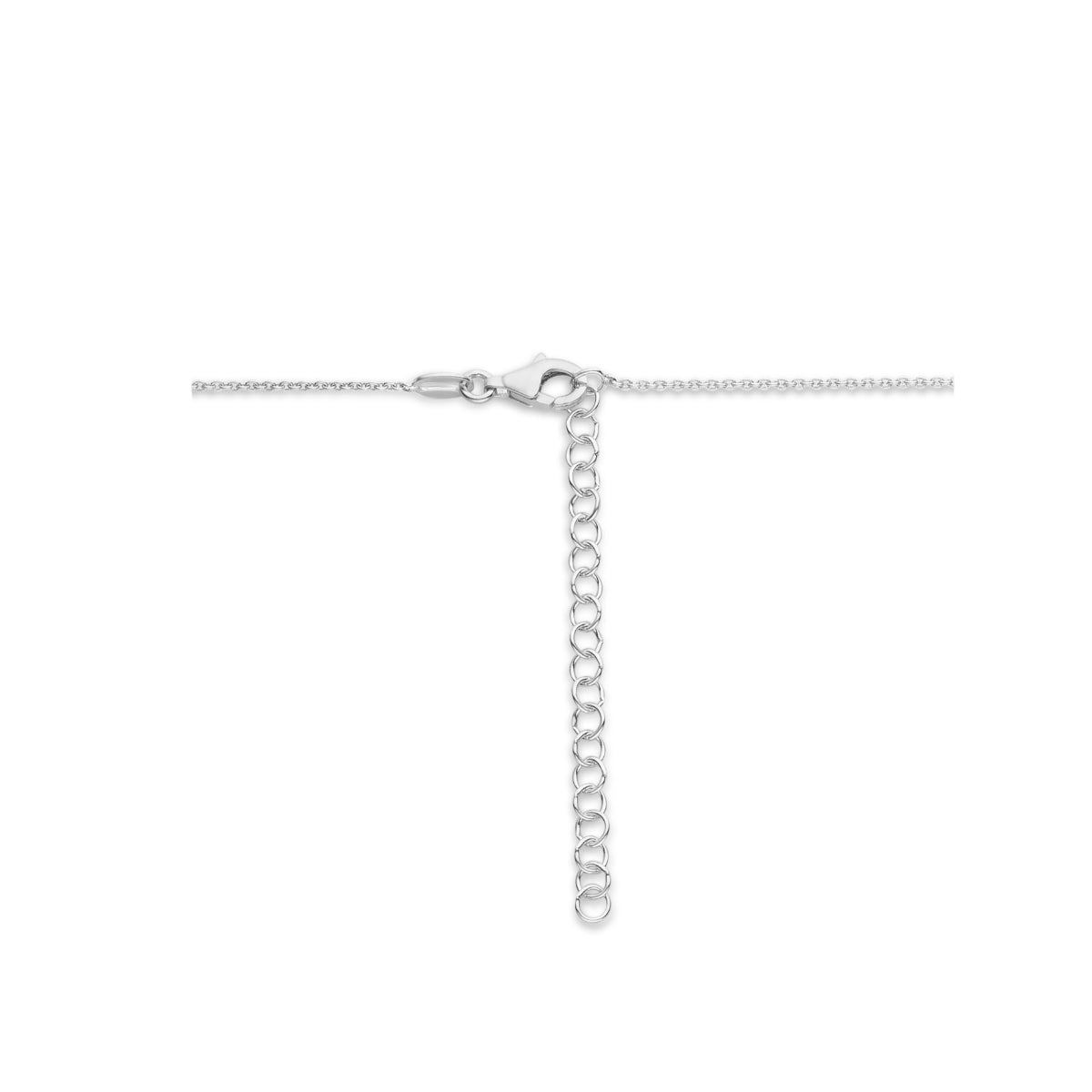 vDam Ketting Filigrain 45cm + 5 Cm Zilver Gerhodineerd 1336402  45cm