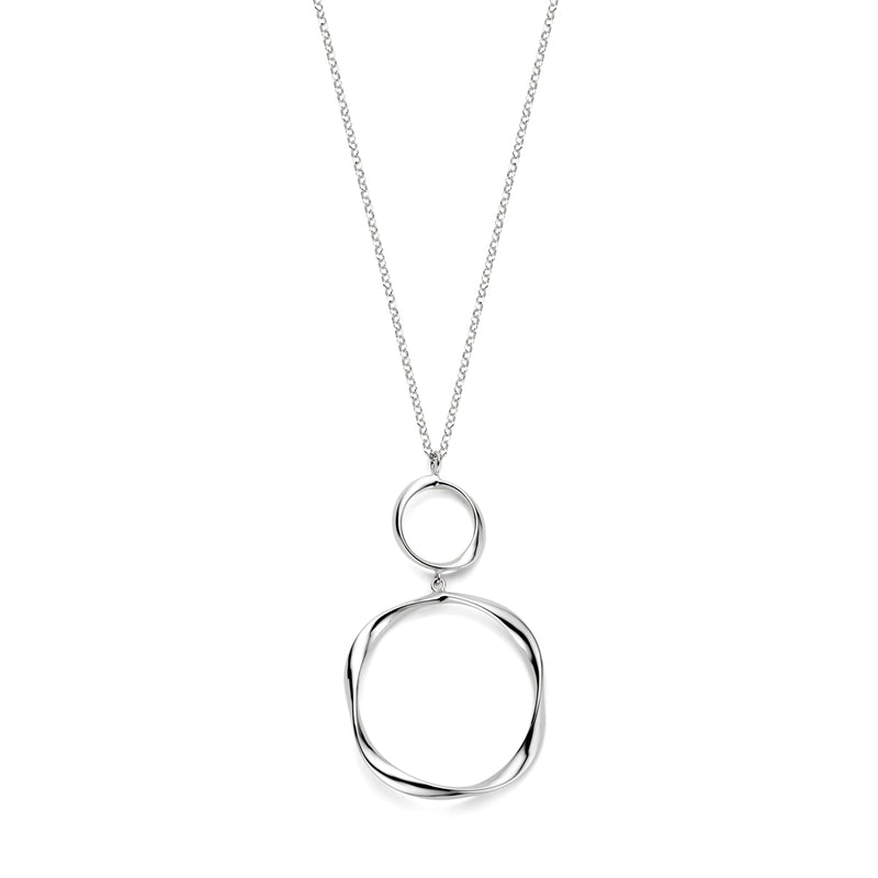 vDam Ketting Gedraaid 41 + 4 Cm Zilver Gerhodineerd 1341734