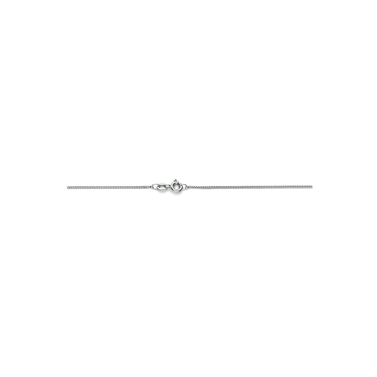 vDam Ketting Gourmette 4-zijdes Geslepen 1,1 Mm Zilver Gerhodineerd 1333553  36cm
