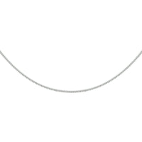 vDam Ketting Gourmette 4-zijdes Geslepen 1,2 Mm Zilver Gerhodineerd 1326292