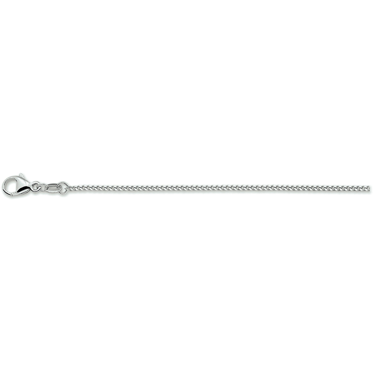 vDam Ketting Gourmette 4-zijdes Geslepen 1,4 Mm Zilver Gerhodineerd 1330481