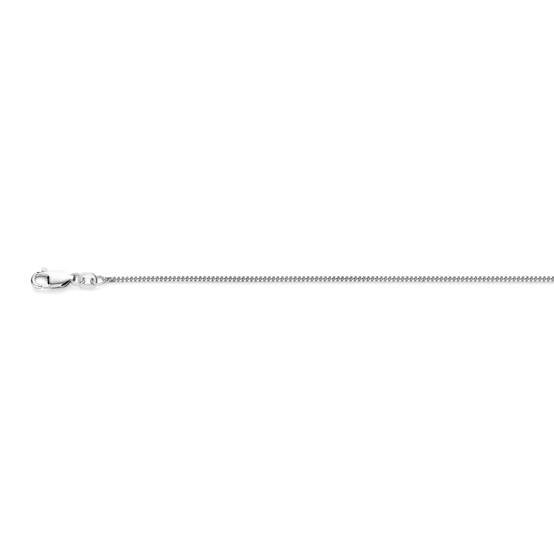 vDam Ketting Gourmette 4-zijdes Geslepen 1,4 Mm Zilver Gerhodineerd 1340735
