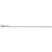 vDam Ketting Gourmette 4-zijdes Geslepen 1,8 Mm Zilver Gerhodineerd 1330046