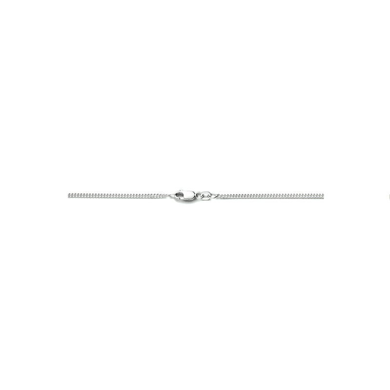 vDam Ketting Gourmette 4-zijdes Geslepen 2,4 Mm Zilver Gerhodineerd 1333559  60cm