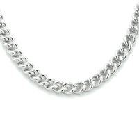 vDam Ketting Gourmette 5,4 Mm 41 + 4 Cm Zilver Gerhodineerd 1334023