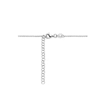 vDam Ketting Hart 1,5 Mm 40cm + 5 Cm Zilver Gerhodineerd 1338359  40cm
