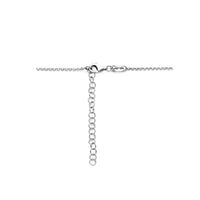 vDam Ketting Hart 1,5 Mm 40cm + 5 Cm Zilver Gerhodineerd 1338361  40cm