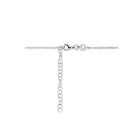 vDam Ketting Hart 1,5 Mm 42cm + 5 Cm Zilver Gerhodineerd 1338360  42cm