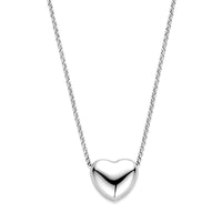 vDam Ketting Hart 1,5 Mm 42 + 5 Cm Zilver Gerhodineerd 1338360