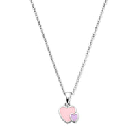 vDam Ketting Hartjes 36 + 4 Cm Zilver Gerhodineerd 1338502