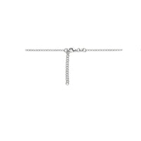 vDam Ketting Hartjes 41cm + 4 Cm Zilver Gerhodineerd 1338435  41cm