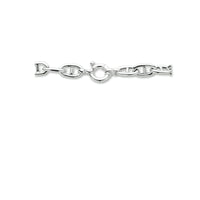 vDam Ketting Marine 10,3 Mm 45cm Cm Met Groot Springslot Zilver Gerhodineerd 1334836  45cm