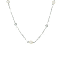 vDam Ketting Parel 41 + 4 Cm Zilver Gerhodineerd 1332316