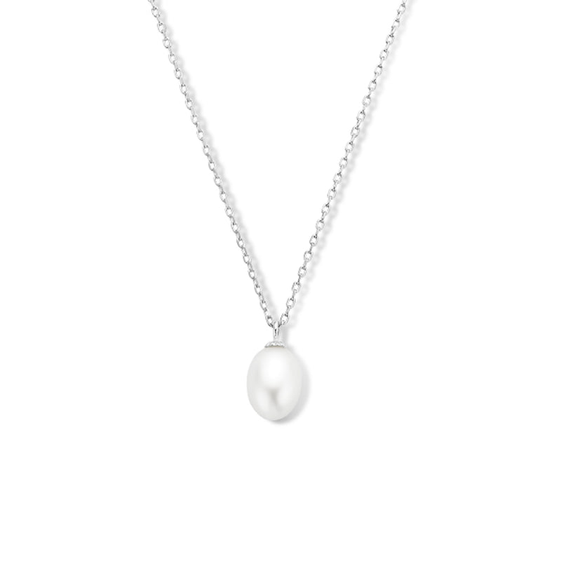 vDam Ketting Parel 41 + 4 Cm Zilver Gerhodineerd 1335946