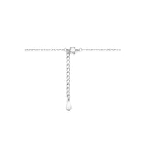 vDam Ketting Parel 41cm + 4 Cm Zilver Gerhodineerd 1335946  41cm