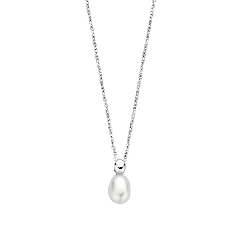vDam Ketting Parel 41 + 4 Cm Zilver Gerhodineerd 1340793