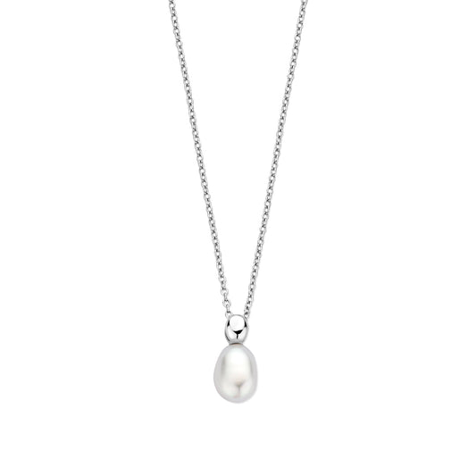vDam Ketting Parel 41 + 4 Cm Zilver Gerhodineerd 1340793