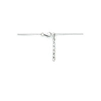 vDam Ketting Parel 42cm + 3 Cm Zilver Gerhodineerd 1334316  42cm